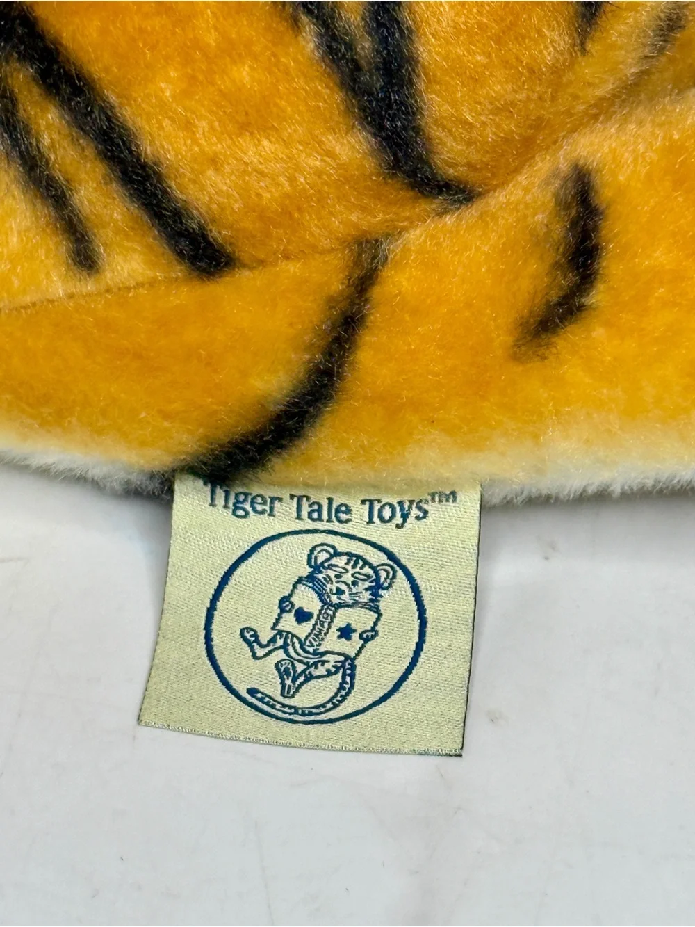 Bengal Tiger Realistic Plush Laying 24”